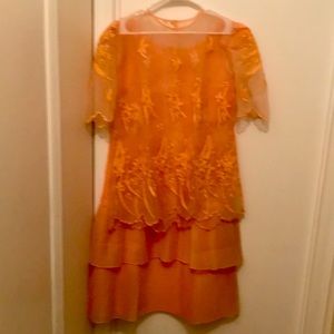 2 piece embroidered tunic dress.